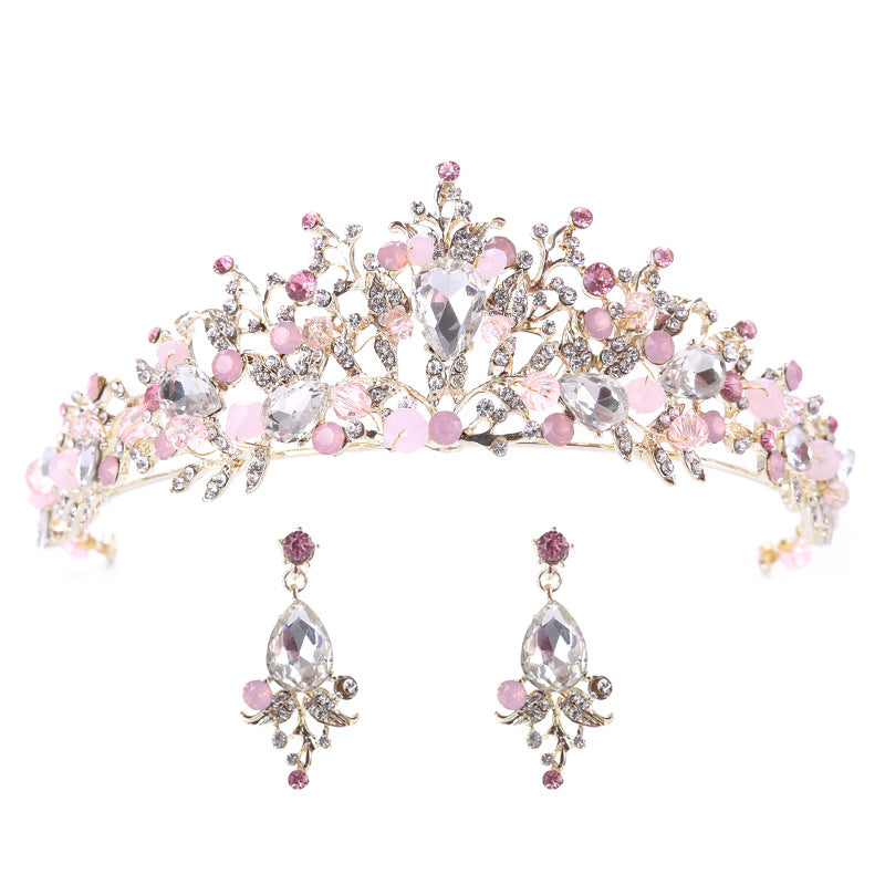 Bride Crystal Crown Hair Accessory