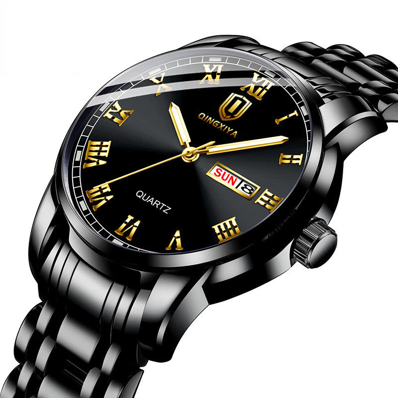 Korean Style Trendy Quartz Men's Waterproof Watch