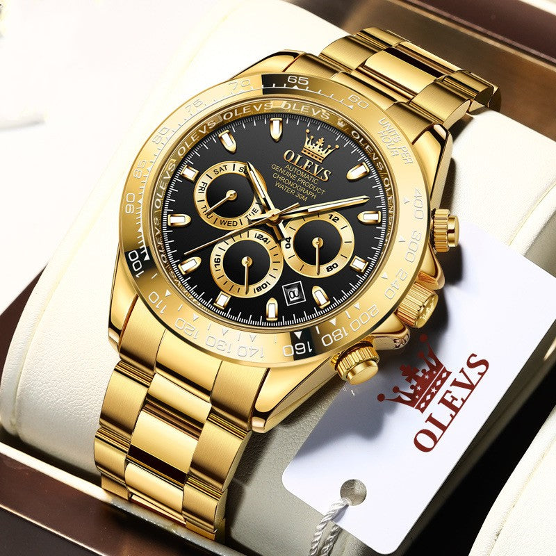 Luminous Waterproof Multifunctional Men's Watch