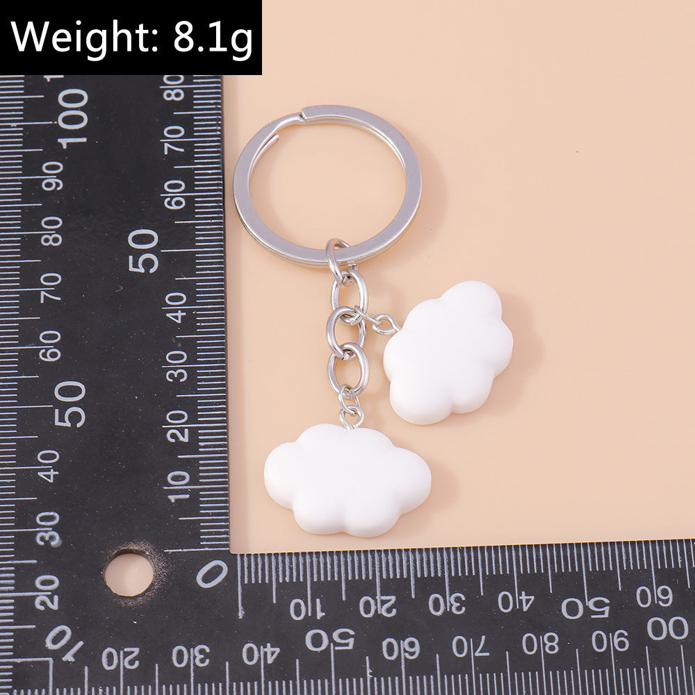 Cartoon Little Yellow Duck Keychain Cloud Accessories