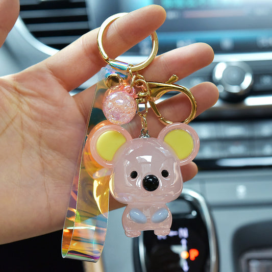 Acrylic Koala Bear Doll Keychain