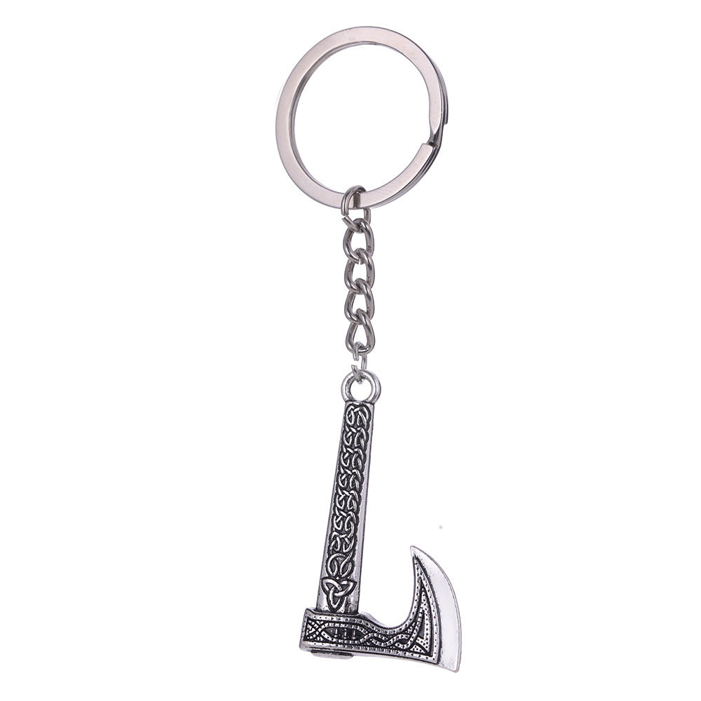 America Southeast Asia Car Keychain Odin Axe