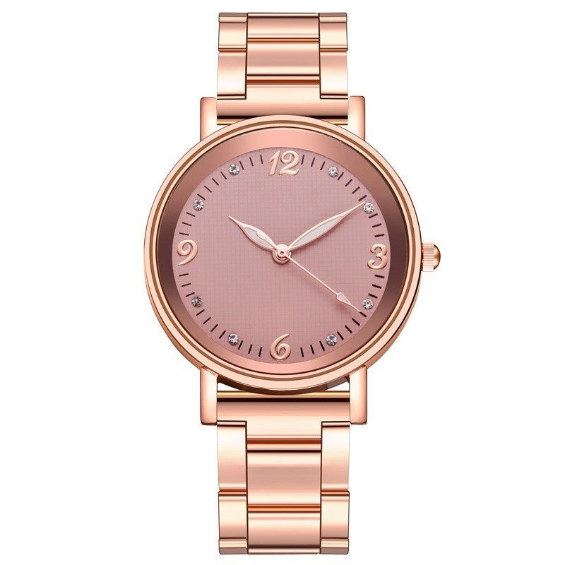 Stainless Steel Band Casual Fashion Quartz Watch