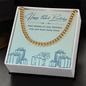 Birthday Gifts for Him: 82nd Birthday Gift - Cuban Link Chain with Message Card - For Husband, Boyfriend, Brother, Son, Friend