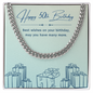 Birthday Gifts for Him: 50th Birthday Gift - Cuban Link Chain with Message Card - For Husband, Boyfriend, Brother, Son, Friend