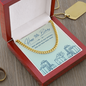 Birthday Gifts for Him: 97th Birthday Gift - Cuban Link Chain with Message Card - For Husband, Boyfriend, Brother, Son, Friend