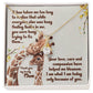 Alluring Beauty Necklace With Message Card : Gifts For Mom - It Has Taken Me Too Long To Realize - For Mother's Day, Birthday