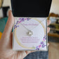 Birthday Gifts for Her: 5th Birthday Gift - Love Knot Necklace with Message Card - For Wife, Girlfriend, Sister, Daughter, Friend