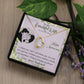 Forever Love Necklace with Message Card : Gifts for Wife - I Choose You and I Will Choose You Over and Over - For Anniversary