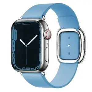 Modern Magnetic Buckle Style Leather Strap