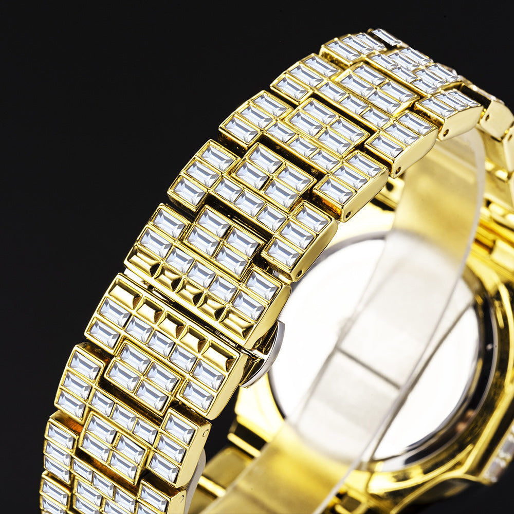 Men's Waterproof Digital Quartz Watch