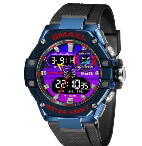 Digital Alloy Electronic Watch for Men