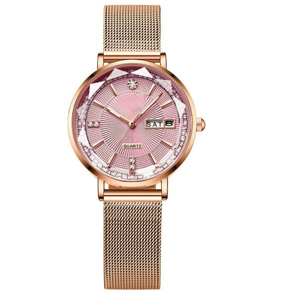 New Waterproof Luminous Women's Quartz Watch