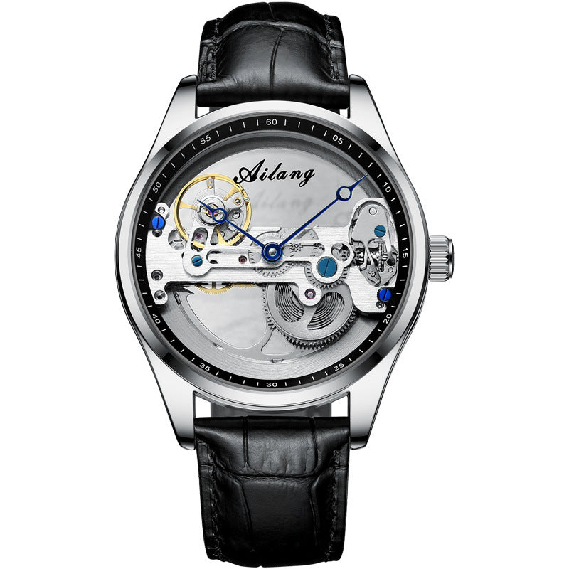 Men's Luminous Skeleton Automatic Mechanical Watch