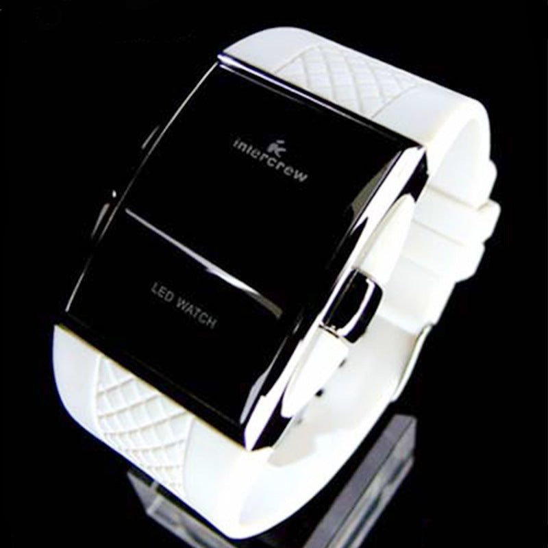 Men's Fashion Silicone Square Sports Watch: Luminous & 30M Waterproof