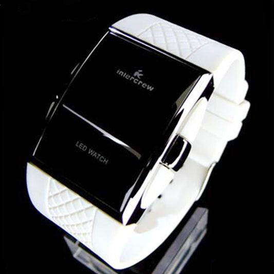Men's Fashion Silicone Square Sports Watch: Luminous & 30M Waterproof