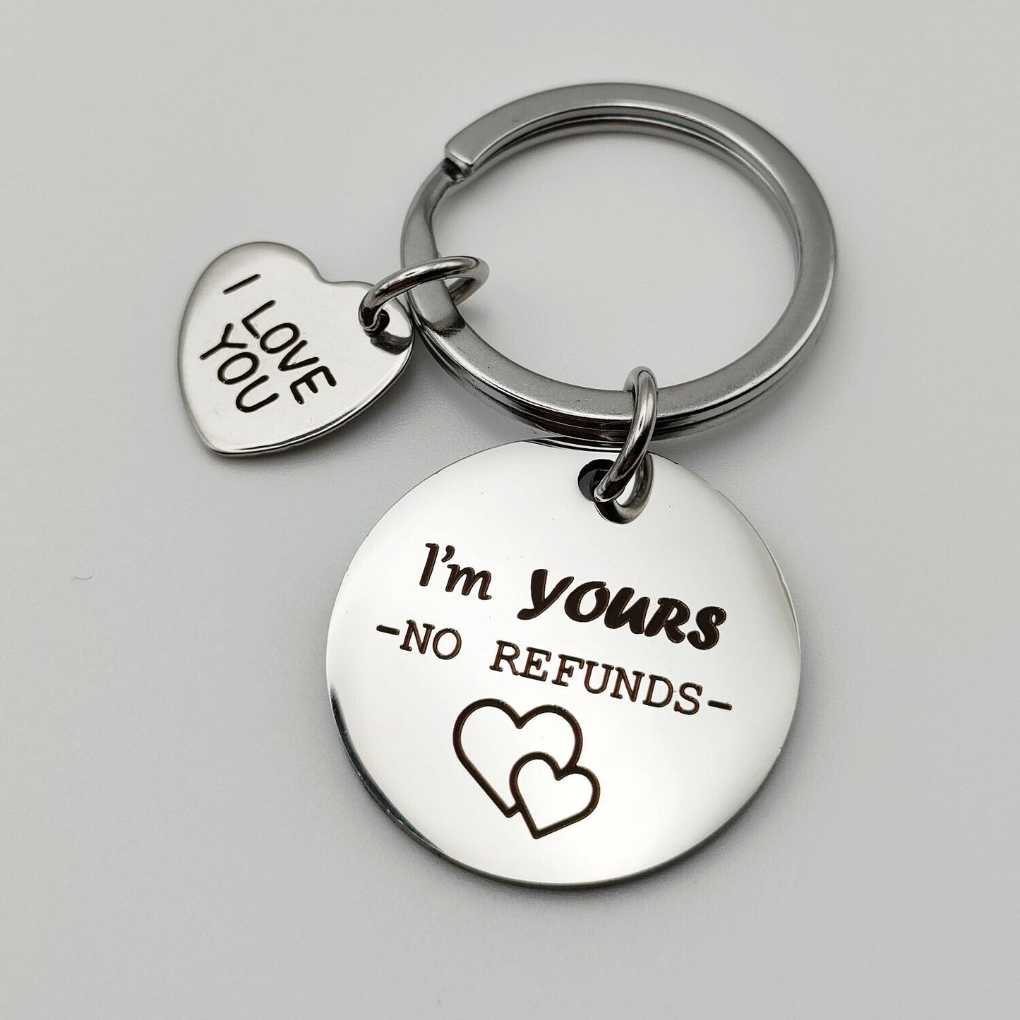 Couple Funny Sexy Dirty Keychain Gifts For Her Girlfriend Wife Love Key Ring Tag