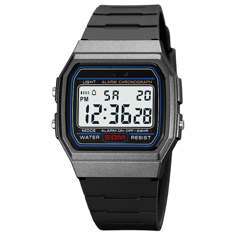 Multifunctional Waterproof Fashion Sports Electronic Watch