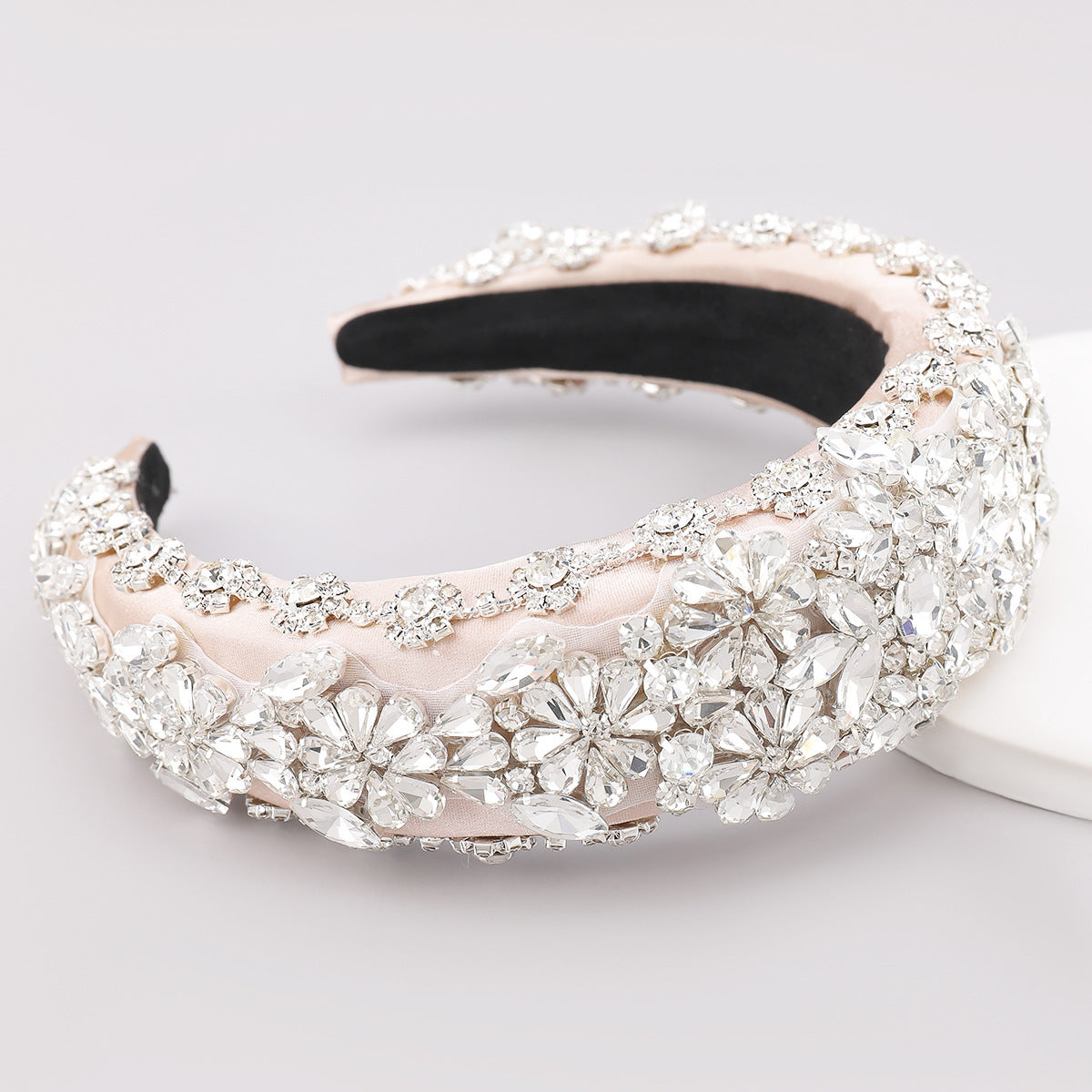 Fashionable Personality Hair Accessories Fabric Diamond Headband