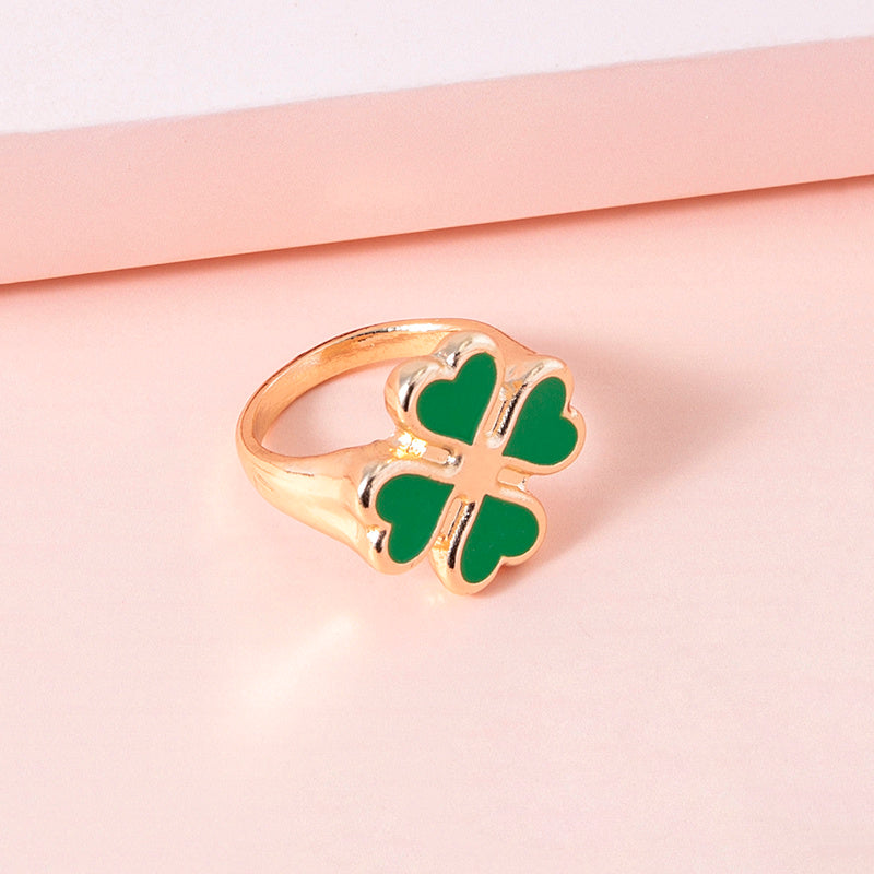 Four Leaf Clover Rings For Women Men