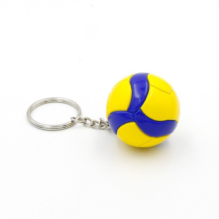 Volleyball Keychain Charm Student Sports