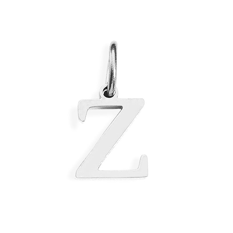 26 Letter Pendant Couple Bracelet Necklace English Pendant