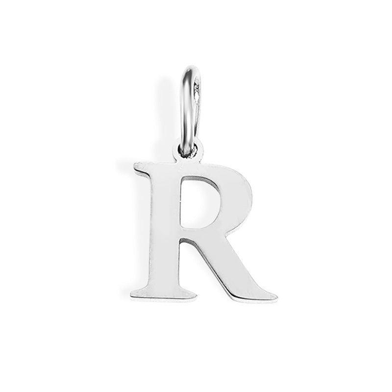 26 Letter Pendant Couple Bracelet Necklace English Pendant