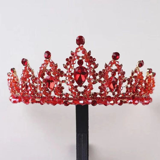 Crystal Alloy Crown Wedding Dress Accessories