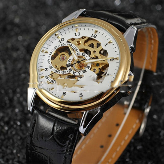 Men's Full Hollow Automatic Mechanical Watch