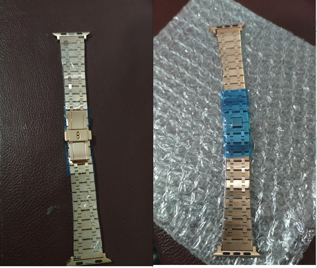 Luxury Stainless Steel Watch Band for Apple Watch