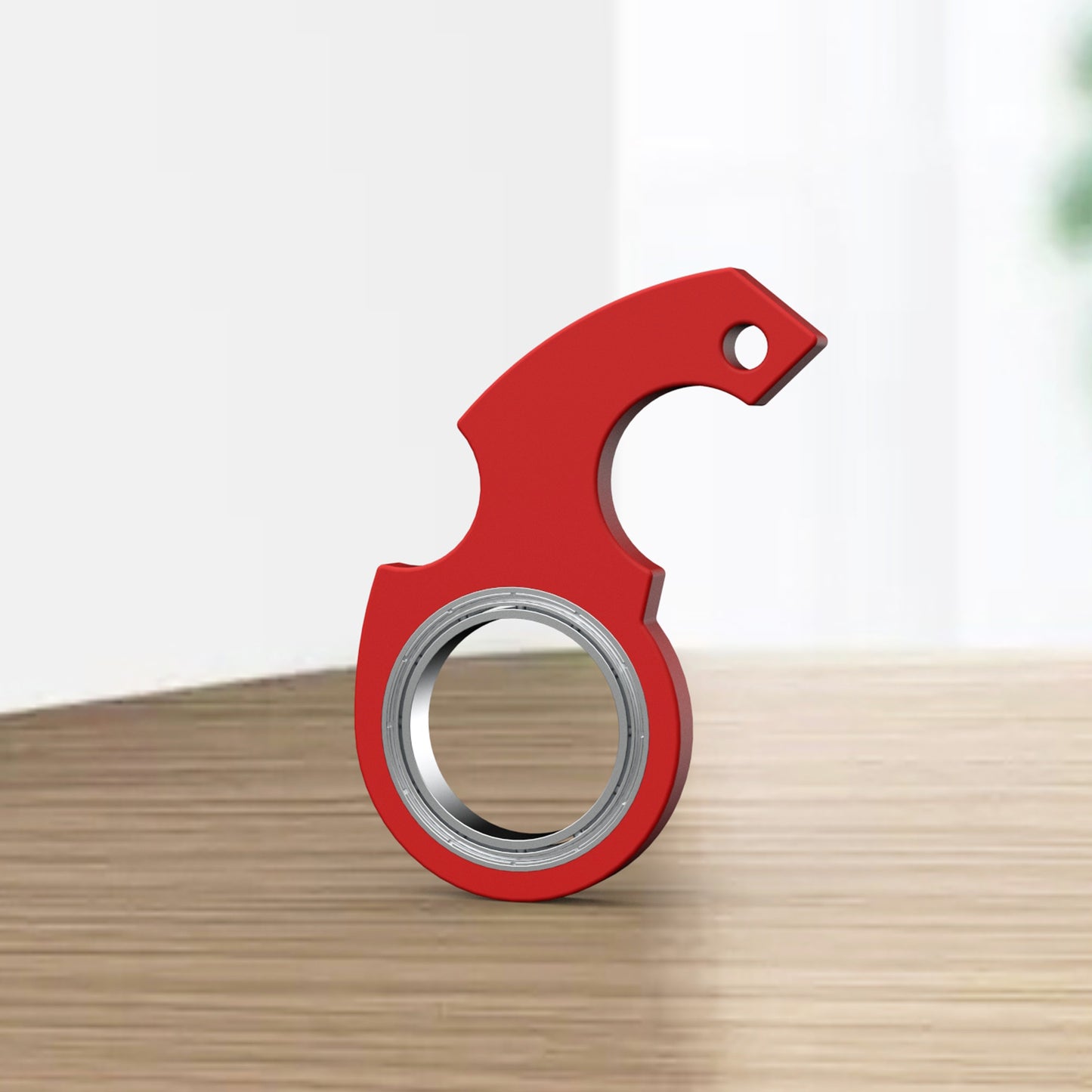 Finger Fidget Spinner Keychain