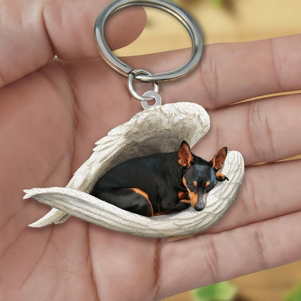 Creative Fashion Cute Dog-shaped Acrylic Keychain