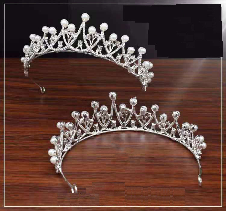 Fashion Pearl Bridal Tiara Crown Wedding Jewelry