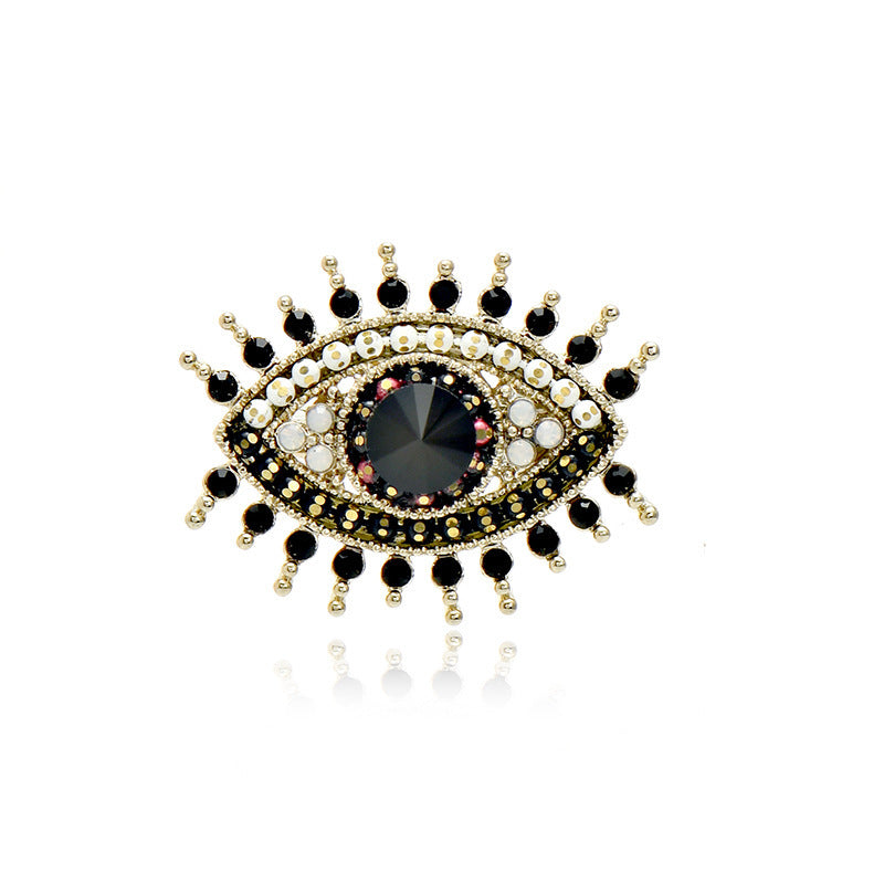 Women's Fashion Vintage Creative Devil's Eye Brooch