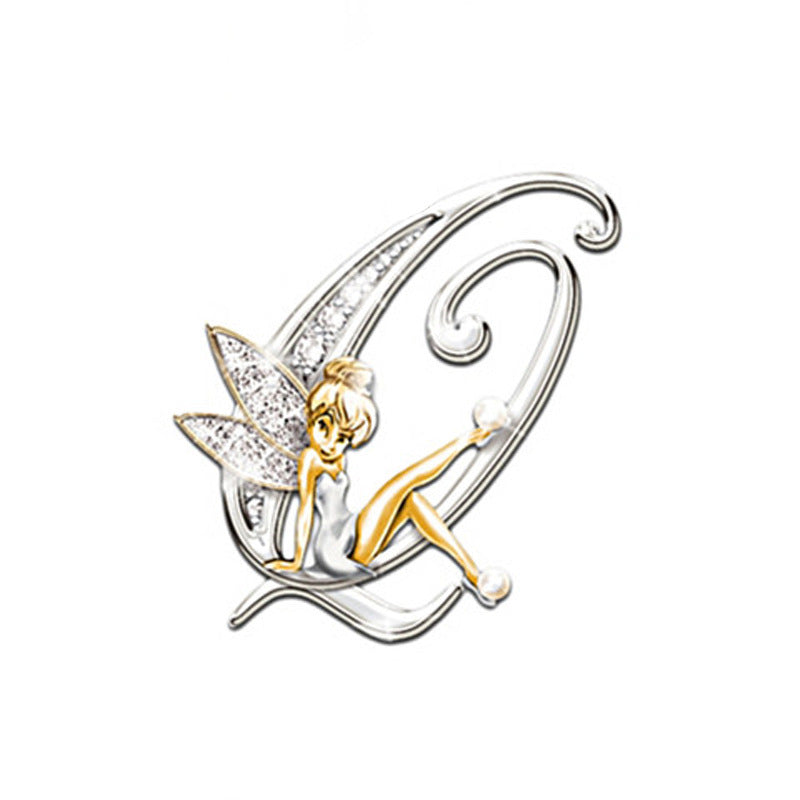 Women's Fashion 26 English Letter Brooch