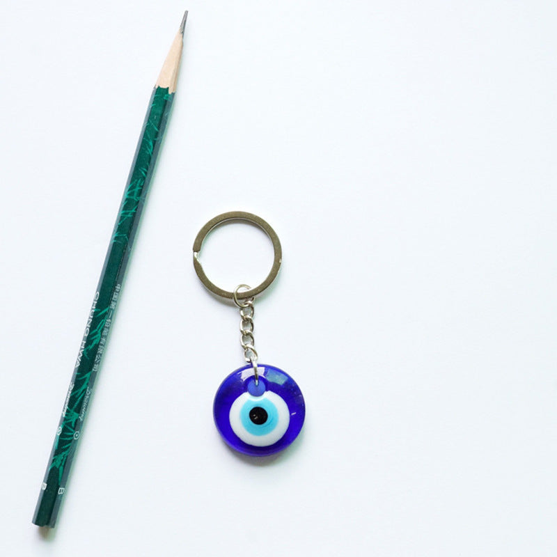 Retro Creative Turkish Glass Blue Eye Pendant