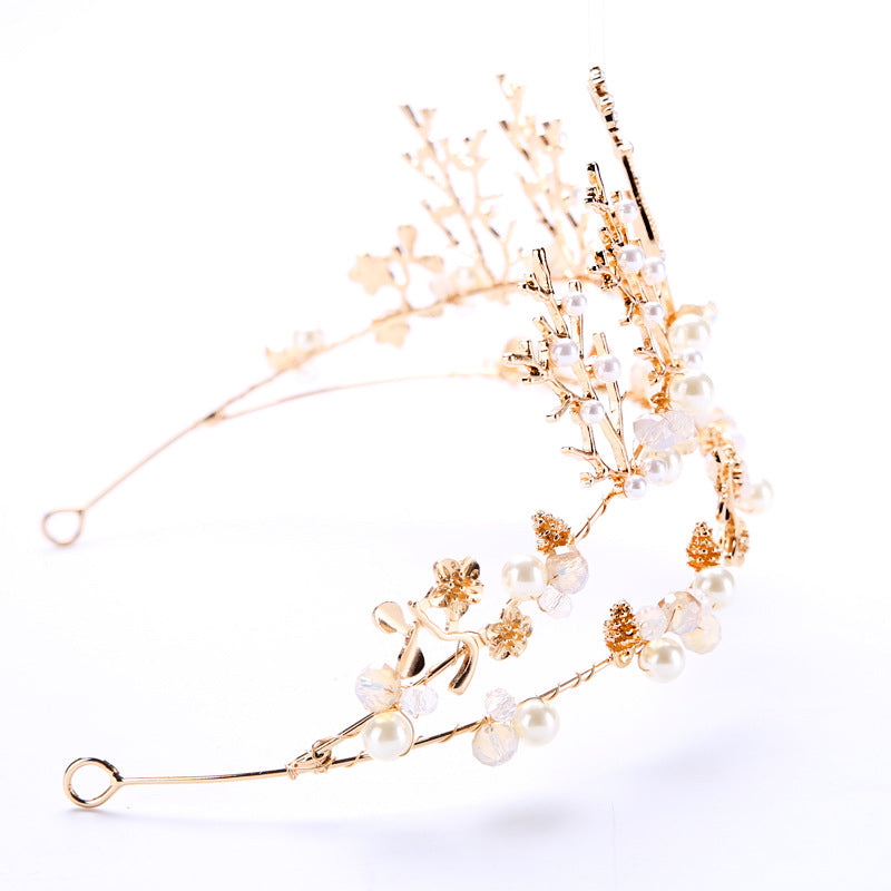 Fawn Crown Golden Animal Wedding Accessories