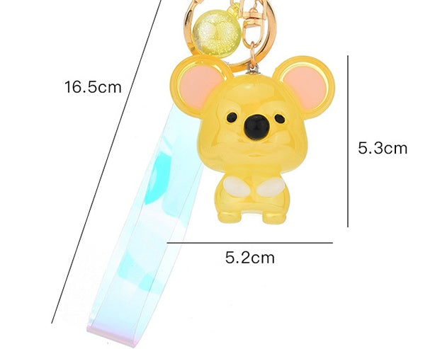 Acrylic Koala Bear Doll Keychain