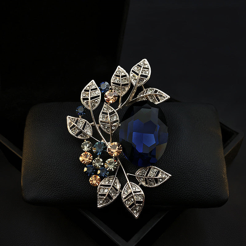 French Vintage Atmospheric Brooch