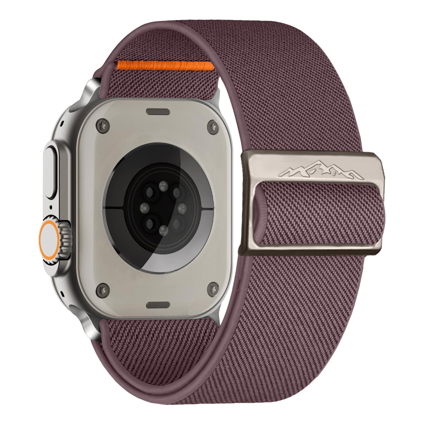 Stretch Nylon Woven Strap Applewatch Strap Double-sided Twill Adjustable Buckle Woven Strap