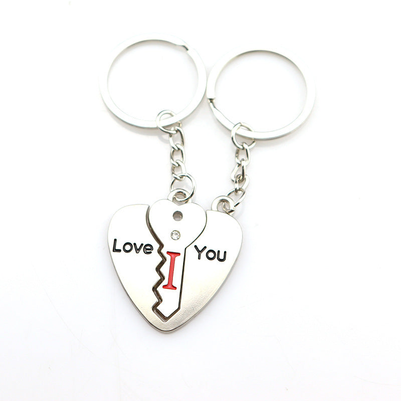 Creative Love Letter Couple Keychain