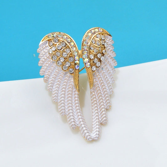 Angel Wings Brooch Corsage Clothing Accessories