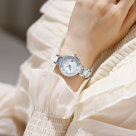 Elegant All-match Fashion Trendy Simple Special Interest Light Luxury Quartz Watch
