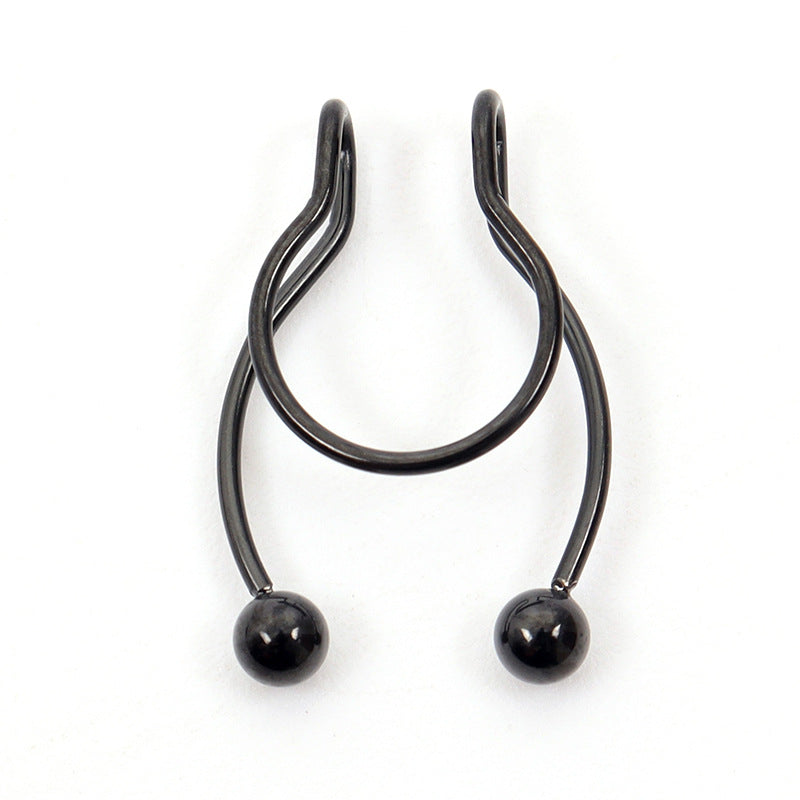 Piercing Stainless Steel Magnetic False Nose Ring