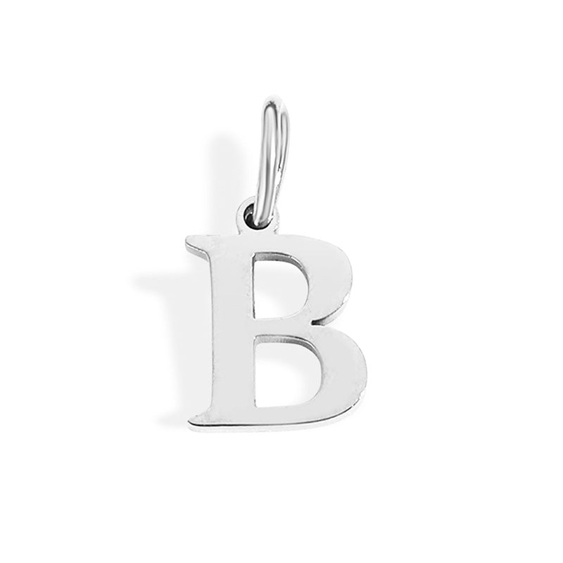 26 Letter Pendant Couple Bracelet Necklace English Pendant