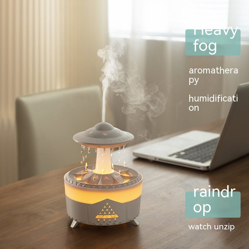 UFO Raindrop Humidifier & Aroma Diffuser