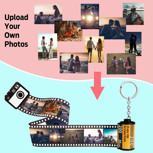 Custom Creative Memory Film Keychain