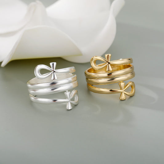 Indian Double Layered Couple Rings