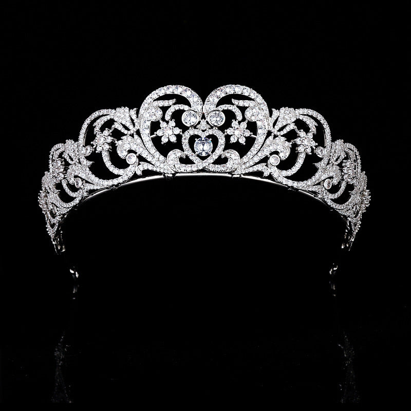 Crown Bridal Wedding Zircon Stone Jewelry Wedding Accessories