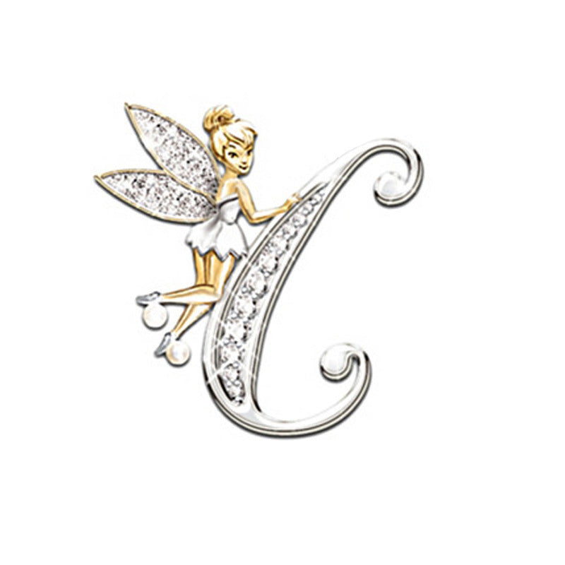 Women's Fashion 26 English Letter Brooch